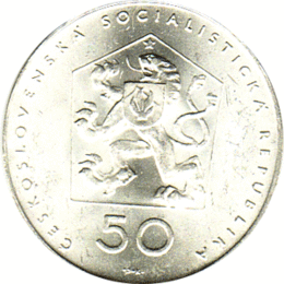 50 Korun, Tschechoslowakei, 1971