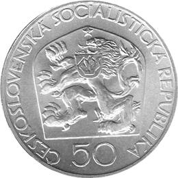 50 Korun, Tschechoslowakei, 1973, Josef Jungmann