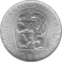 10 Korun, Tschechoslowakei, 1965, Hus