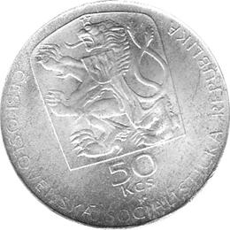 25 Korun, Tschechoslowakei, 1974, Janko Jesensky 