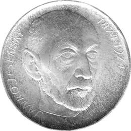 25 Korun, Tschechoslowakei, 1974, Janko Jesensky 