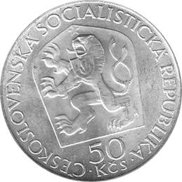 50 Korun, Tschechoslowakei, 1970, Lenin