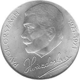 50 Korun, Tschechoslowakei, 1971,  Pavol Orsagh-Hviezdoslav