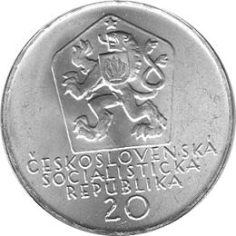 100 Korun, Tschechoslowakei, 1972,  Sladkovic