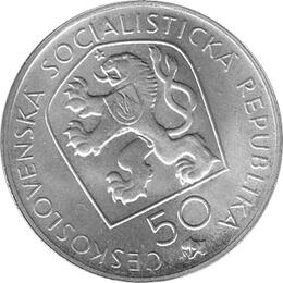 100 Korun, Tschechoslowakei, 1972, Josef Myslbek