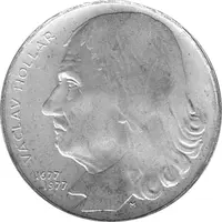 100 Korun, Tschechoslowakei,1977, Vaclav Hollar