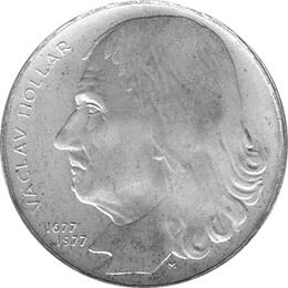 100 Korun, Tschechoslowakei,1977, Vaclav Hollar
