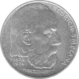 100 Korun, Tschechoslowakei, 1974, Bedrich Smetana