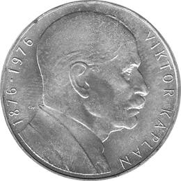 100 Korun, Tschechoslowakei, 1976,  Viktor Kaplan