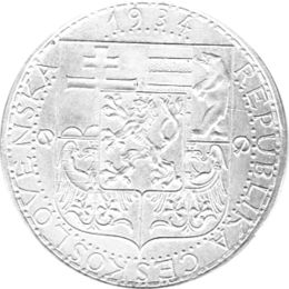 20 Korun, Tschechoslowakei, 1934, Herkules Gruppe