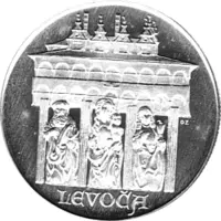 50 Korun, Tschechoslowakei, 1986,  Levoca