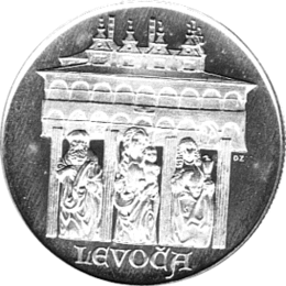 50 Korun, Tschechoslowakei, 1986,  Levoca