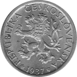 5 Korun, Tschechoslowakei, 1937