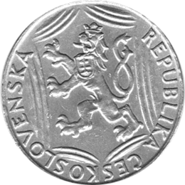 100 Korun, Tschechoslowakei, 1948, 30 Jahre Unabhänigkeit