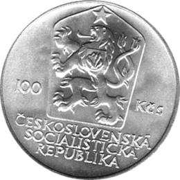 100 Korun, Tschechoslowakei, 1985