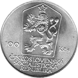 100 Korun, Tschechoslowakei, 1984, Antonin Zapotocky