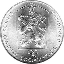 100 Korun, Tschechoslowakei, 1980, Bohumir Smeral
