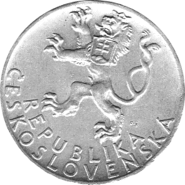 50 Korun, Tschechoslowakei, 1947, 3 Jahre Slowakischer Nationalaufstand