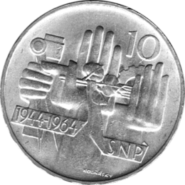 10 Korun, Tschechoslowakei, 1964