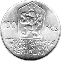100 Korun, Tschechoslowakei, 1986, Macha