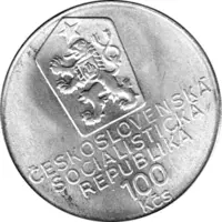 100 Korun, Tschechoslowakei, 1990