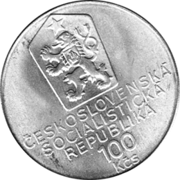 100 Korun, Tschechoslowakei, 1990