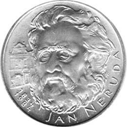 100 Korun, Tschechoslowakei, 1984, Neruda