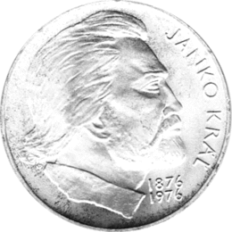100 Korun, Tschechoslowakei, 1976, Janko Kral