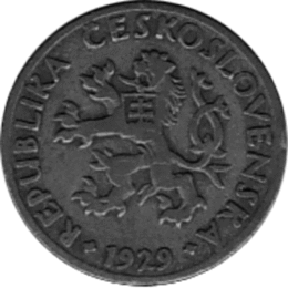 5 Korun, Tschechoslowakei, 1929