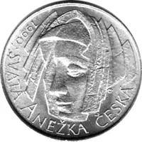 50 Korun, Tschechoslowakei, 1990,  St.Agnes