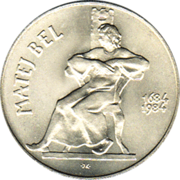 100 Korun, Tschechoslowakei, 1984,  Matej Bel