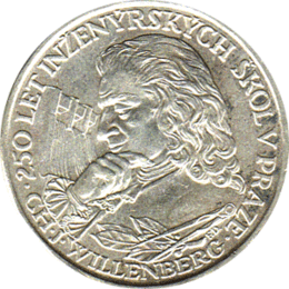 10 Korun, Tschechoslowakei, 1957, 250 Jahre Technische Hochschule in Prag
