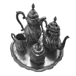 Tafelsilber Kaffeeservice