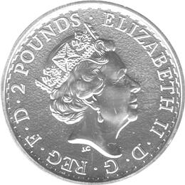 1 Unze Silber 2 Pfund Lunar Affe 2016