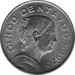 5 Centavos 1970 Mexico