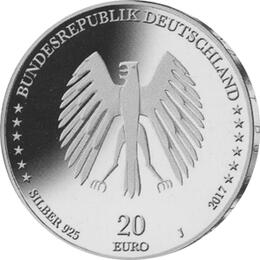 20 Euro Silber Gedenkmünze PP 2017 Bremer Stadtmusikanten