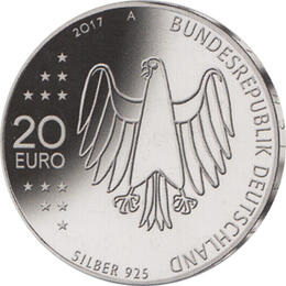 20 Euro Silber Gedenkmünze PP 2017 500 Jahre Reformation