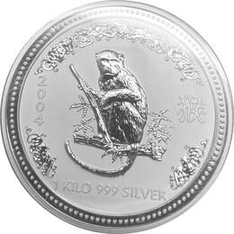 Lunar I Silber Affe 1 Kilo 2004