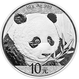 China Panda 1 Unze 2018