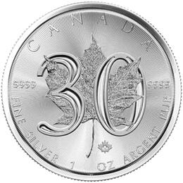 Maple Leaf 1 Unze 2018 Jubiläum
