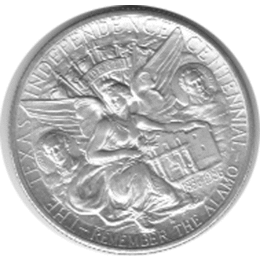 Halve Dollar 1935 Texas 1/2 Silber Dollar
