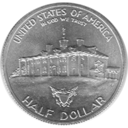 Halve Dollar 1982 Washington 1/2 Silber Dollar
