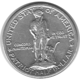 Halve Dollar 1925 LExington 1/2 Silber Dollar