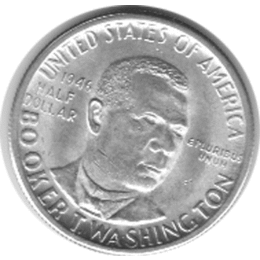 Halve Dollar 1946 Booker 1/2 Silber Dollar
