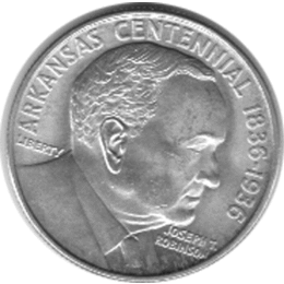 Halve Dollar 1936 Arkansas Robinson 1/2 Silber Dollar