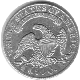 Halve Dollar 1794-1839 Capped Bust Liberty 1/2 Silber Dollar