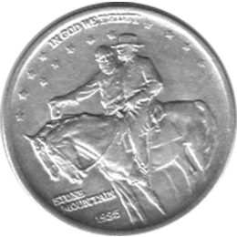 Halve Dollar 1925 Stone Mountain 1/2 Silber Dollar