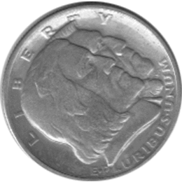 Halve Dollar 1936 Long Island 1/2 Silber Dollar