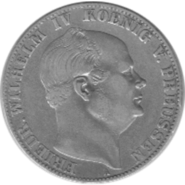 Preussen Brandenburg Friedrich Wilhelm IV 1860