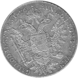 Österreich Habsburg Taler 1826 C Kaisertum Kaiser Franz I